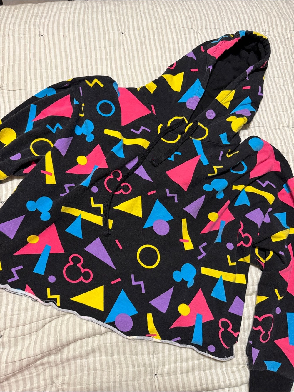 Disney Back to the 90s Crop Hoodie